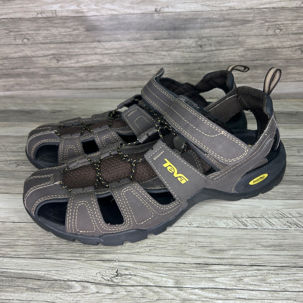 Teva Forebay Fisherman Sport Sandals Brown Size 12 Mens